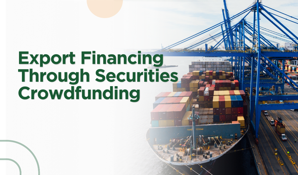 Export Financing Through Securities Crowdfunding