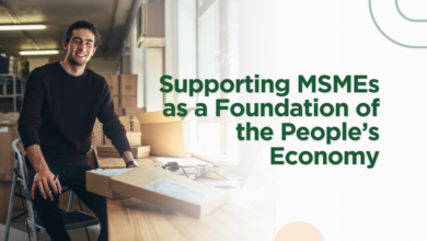 Supporting MSMEs as a Foundation of the People’s Economy