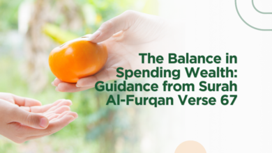 The Balance in Spending Wealth: Guidance from Surah Al-Furqan Verse 67