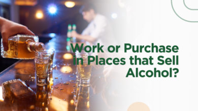 Work or Purchase in Places that Sell Alcohol?