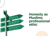 ‌Honesty as Muslims Professional Ethic