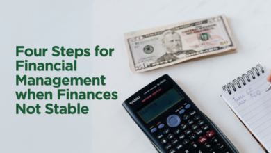 Four Steps for Financial Management when Finances Not Stable
