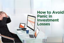 How to Avoid Panic in Investment Losses