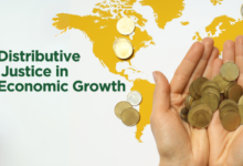 Distributive Justice in Economic Growth